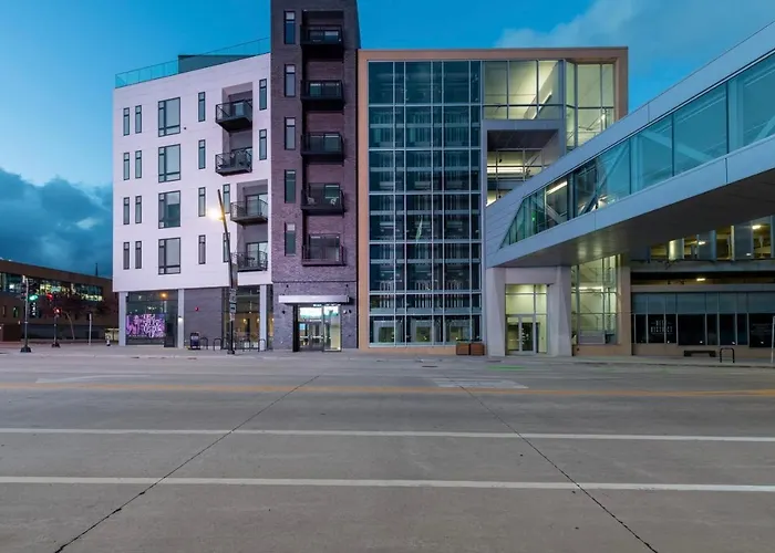 Flexhome Skywalk To Fiserv U3 With Rooftop, Gym, And Parking